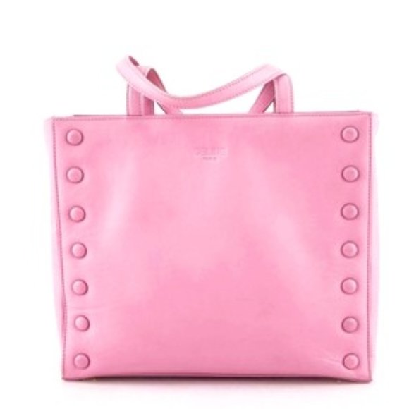 CELINE LEATHER TOTE - Picture 1 of 5